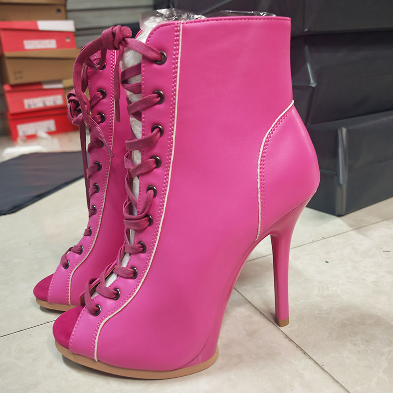 Women Shoes Logo - Leather Pump Dance Heels With Platform