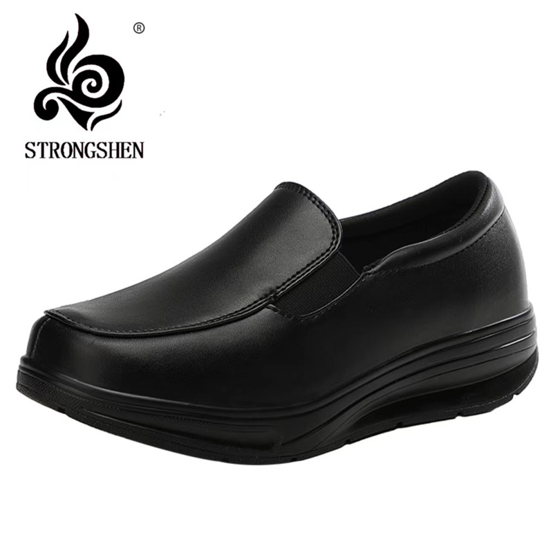 Women'S Shoes For Neuropathy - STRONGSHEN Women Shoes Spring Fashion Genuine