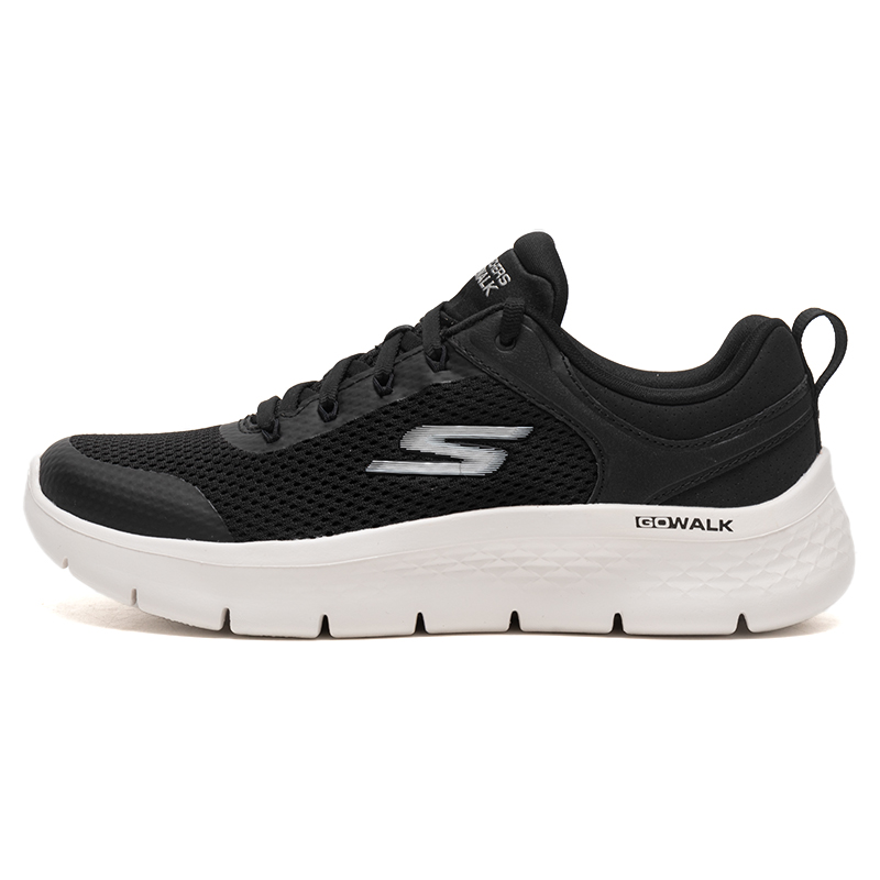 Women Shoes Hong Kong - Skechers 124817‑Bkw Women Walking Shoes Mesh