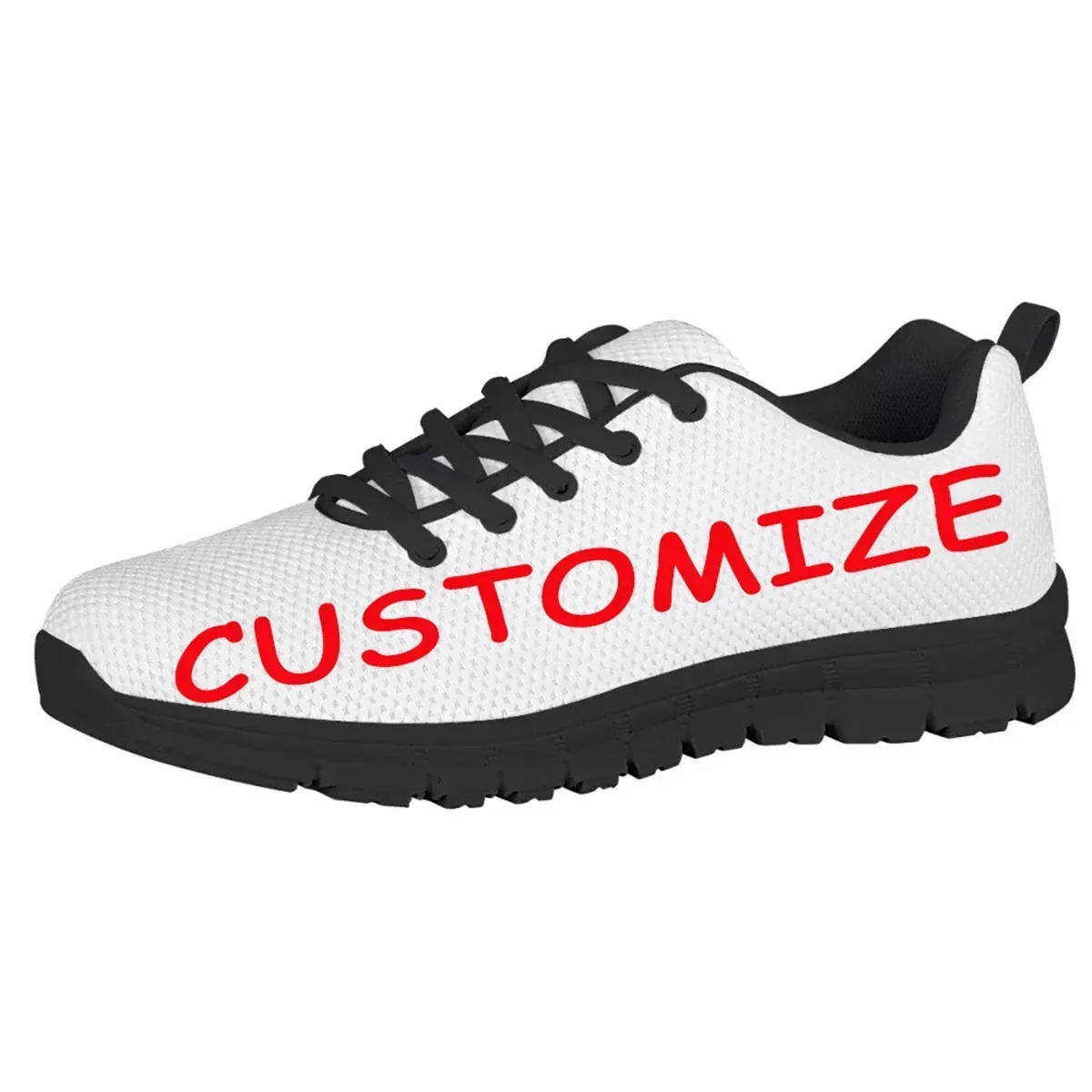 Women Shoes Logo - Custom Shoes Black Sole Flat Shoes