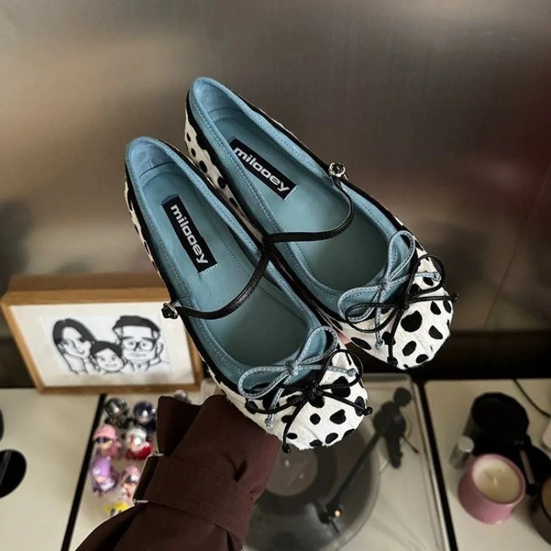 Women'S Shoes - 2026French Flat Bottomed Rotundity Toe Ballet