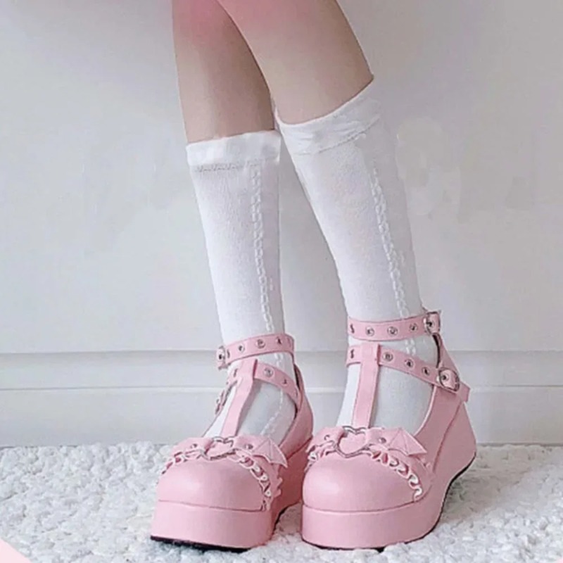 New Sweet Heart Buckle Wedges  - Women'S Shoes review and price