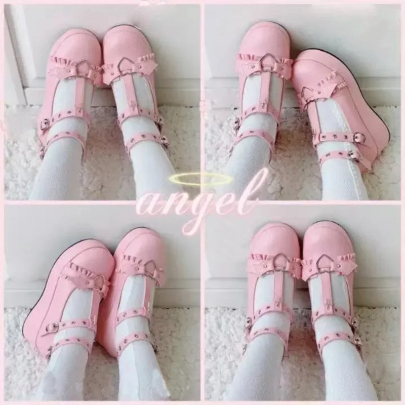 New Sweet Heart Buckle Wedges  - Women'S Shoes review and price