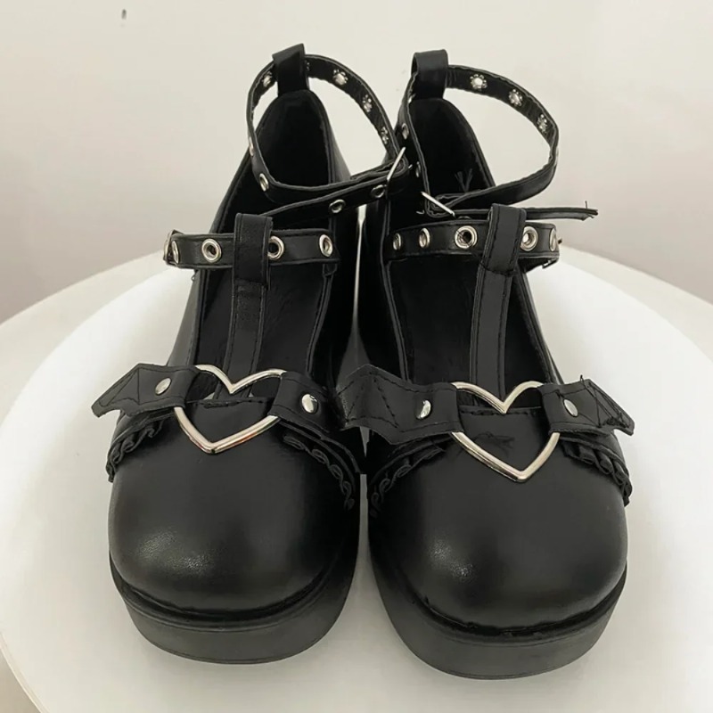New Sweet Heart Buckle Wedges  - Women'S Shoes review and price