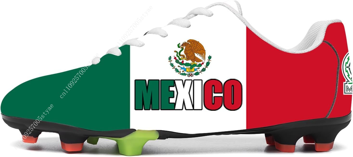 Mexico Flag Mexican Soccer Sho - Oxford Lace Up Women review and price