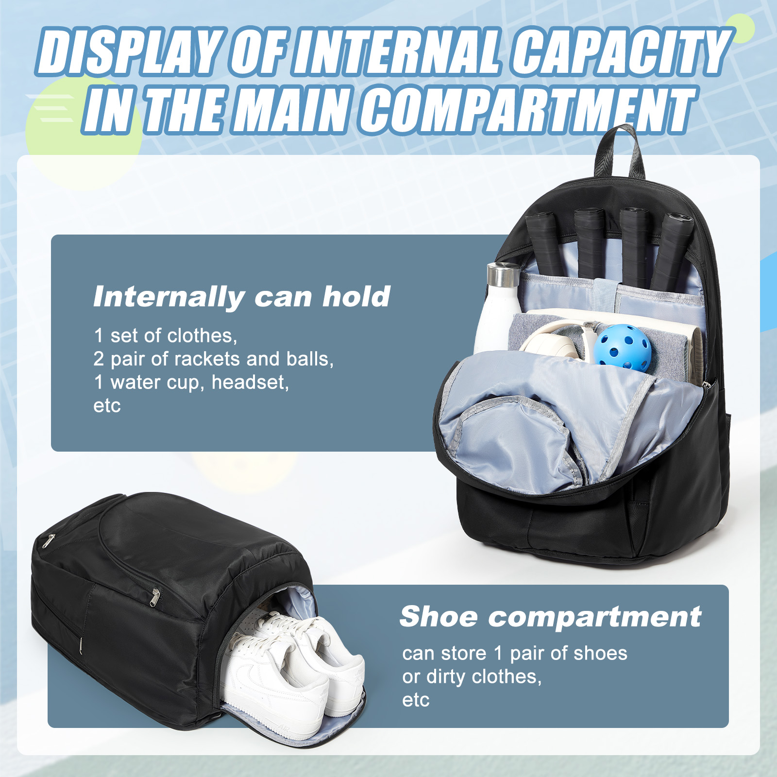 Tennis Bag Tennis Backpack 2 R - Women'S Shoes review and price