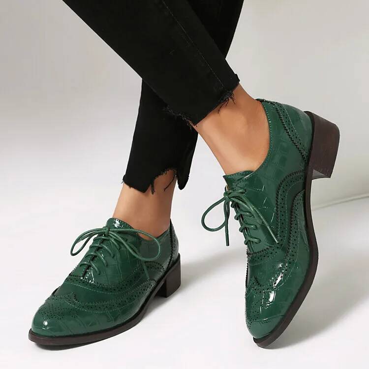 Lace Up Low Heels Women's Sing - Oxford Lace Up Women review and price
