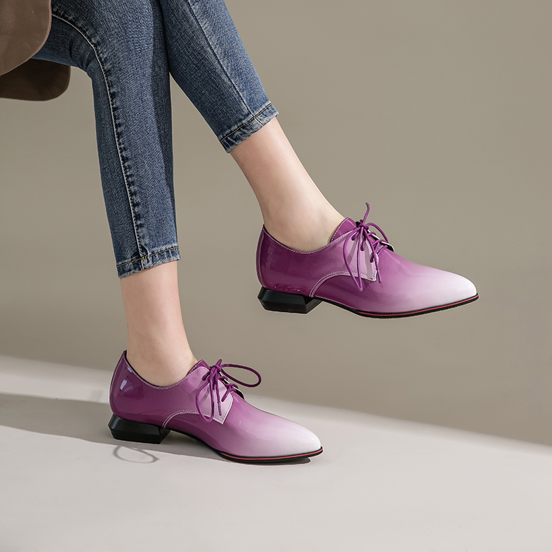 British Women Oxfords Gradient - Oxford Lace Up Women review and price