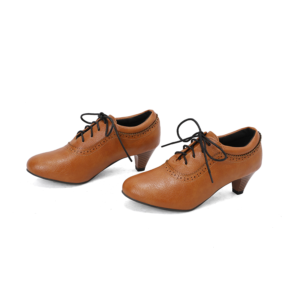  New Breathable Brown Yellow W - Oxford Lace Up Women review and price