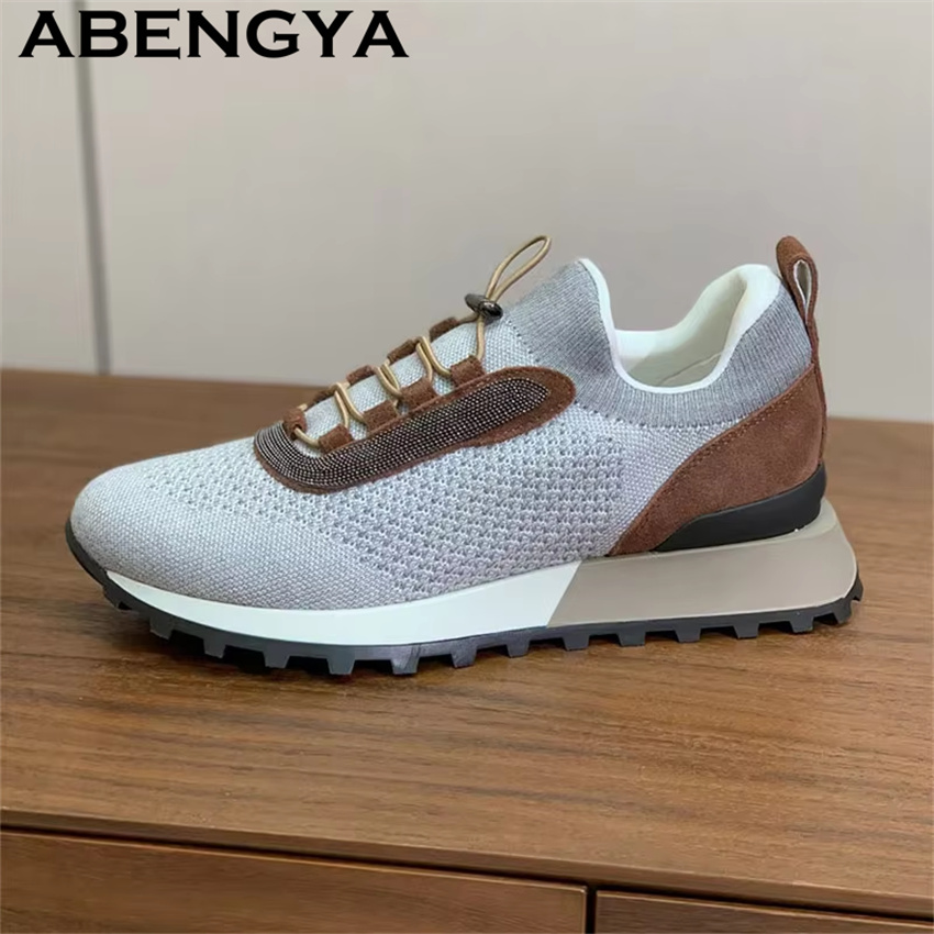 Women's New Knitted Lace Up Ca - Oxford Lace Up Women review and price