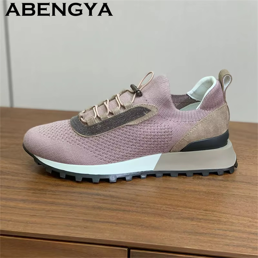 Women's New Knitted Lace Up Ca - Oxford Lace Up Women review and price