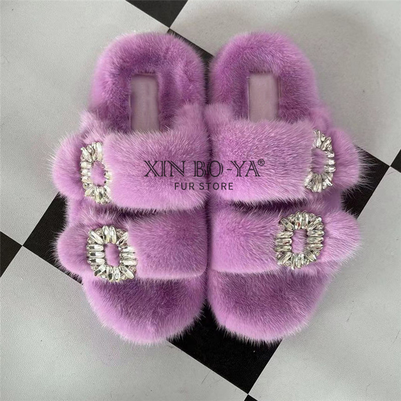 Mink Slippers Winter Women's S - Women Shoes Mk review and price