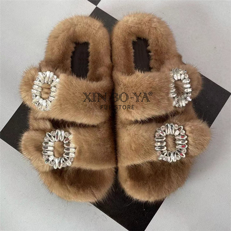Mink Slippers Winter Women's S - Women Shoes Mk review and price