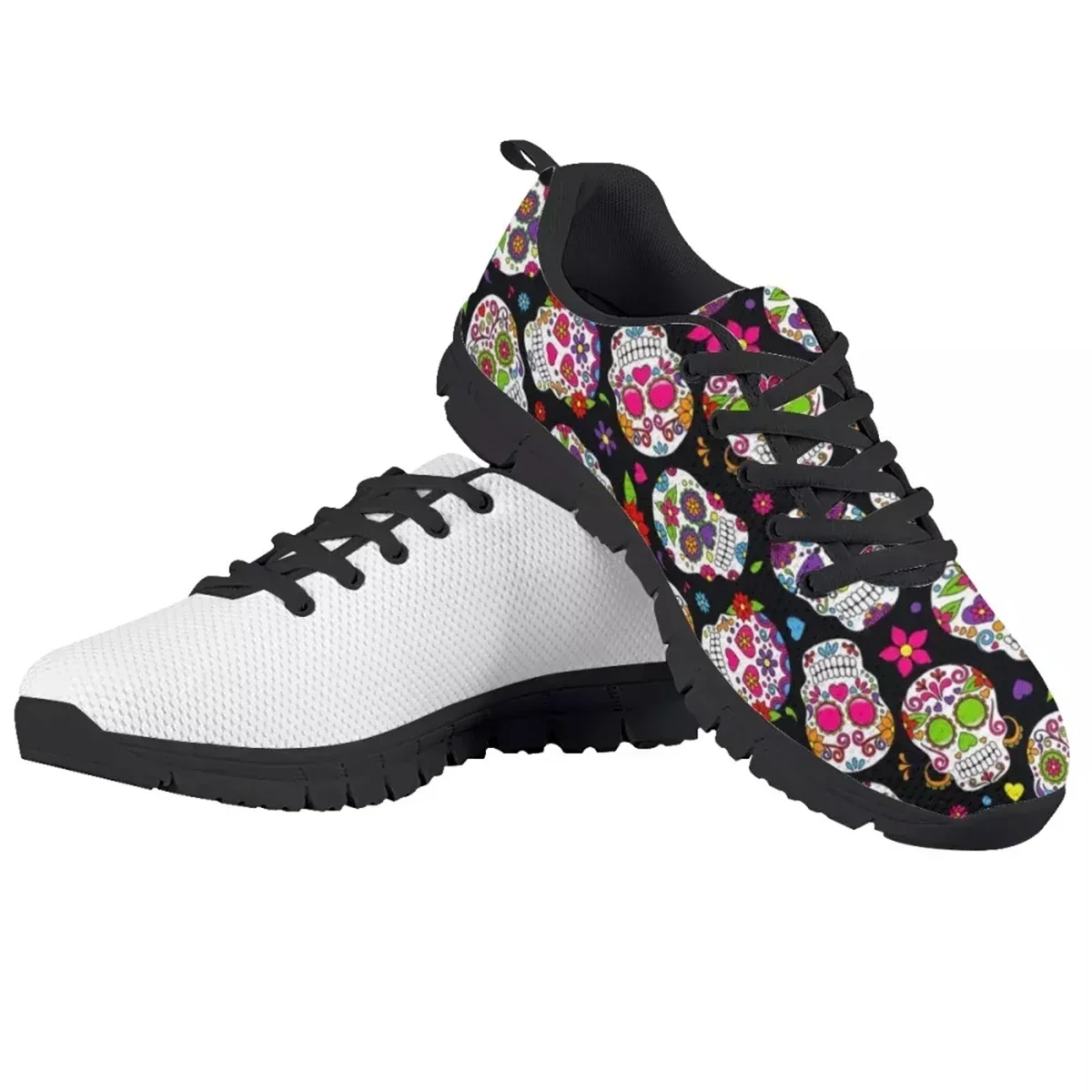 Custom Shoes Black Sole Flat S - Women Shoes Logo review and price