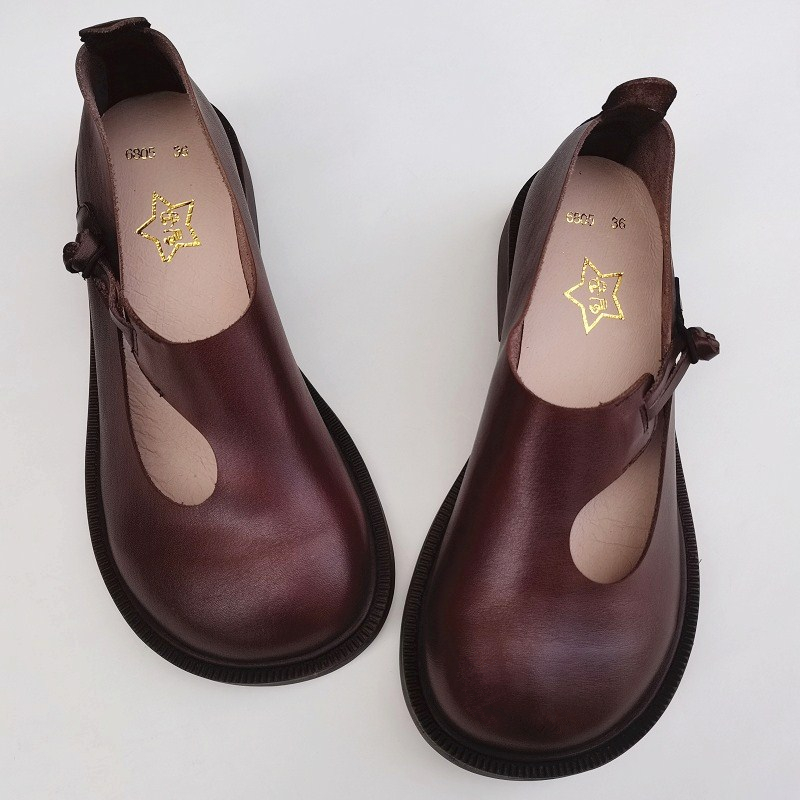 Careaymade-Genuine Leather Big - Women'S Shoes review and price