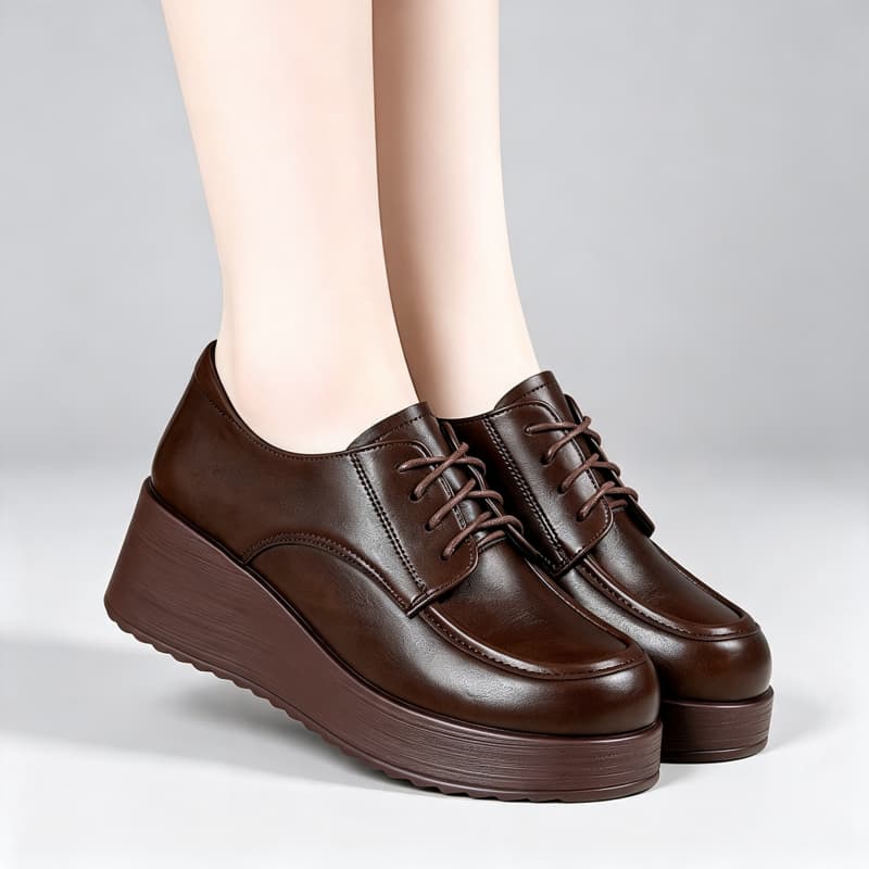 6cm Comfortable Deep Mouth Sof - Oxford Lace Up Women review and price