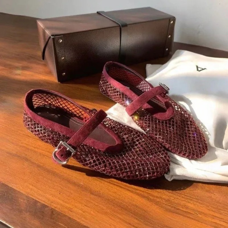 Hollow Rhinestone Baotou Sanda - Women Shoes Model review and price