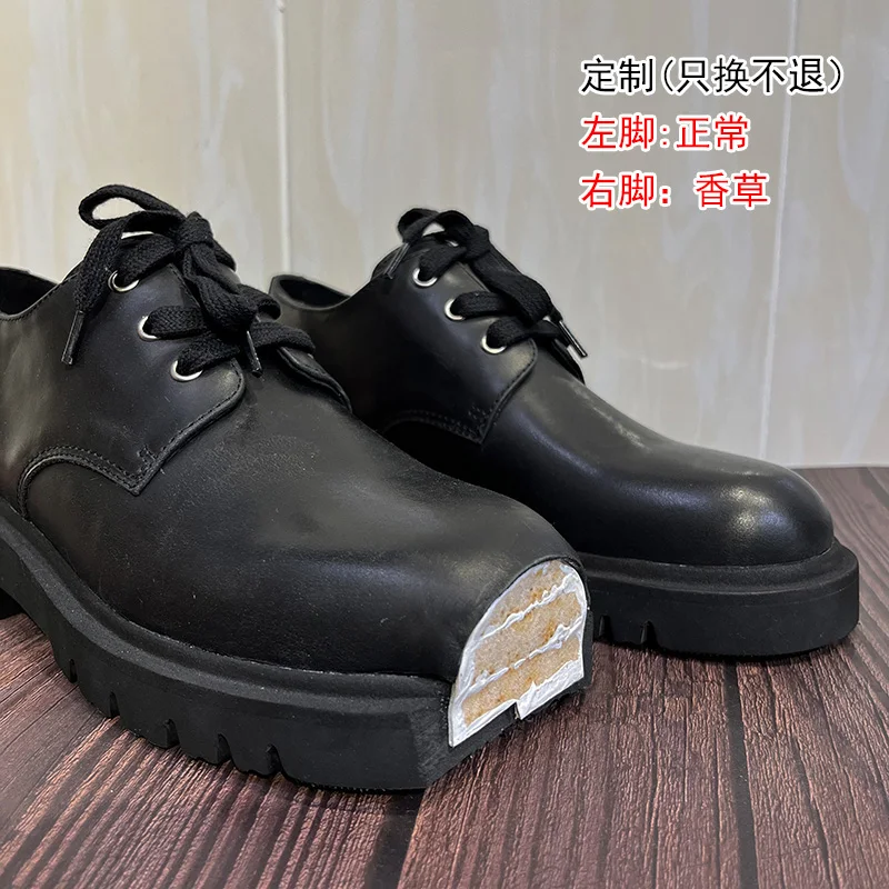 Cake Thick Bottom Derby Shoes  - Oxford Lace Up Women review and price